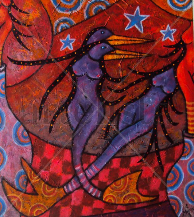 Encounter with the colibri woman