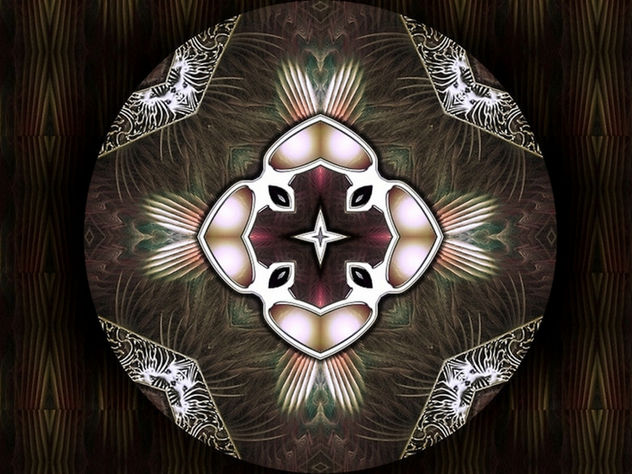 MANDALA ORIENTAL 2013.Si necesitas un centro para concentrarte y meditar este es un buen mandala