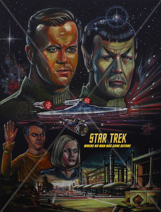 STAR TREK THE ORIGINAL SERIE; WHERE NO MAN HAS GONE BEFORE