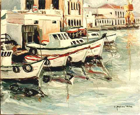 Barcas en el club nautico