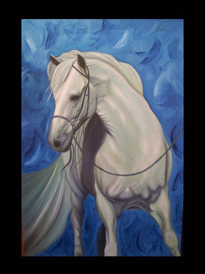 CABALLO Oil Canvas Animals