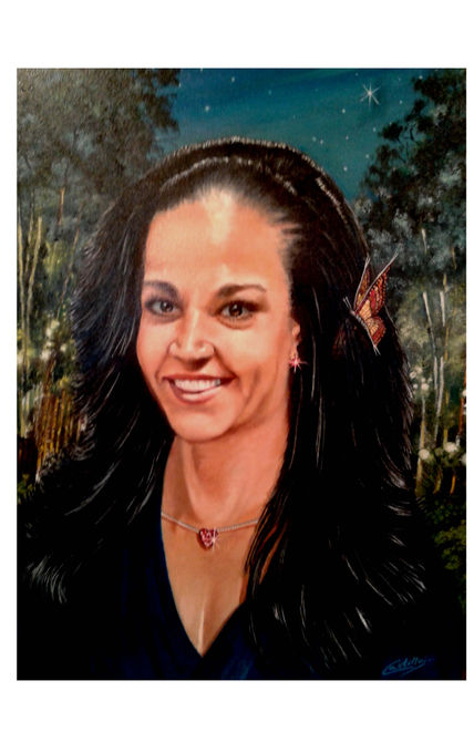 Retrato  a la alegria