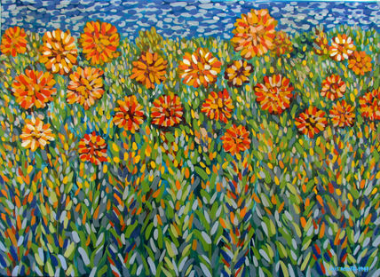 Flores a la orilla...