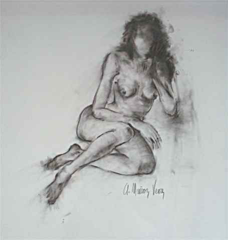 Desnudo 13 Charcoal