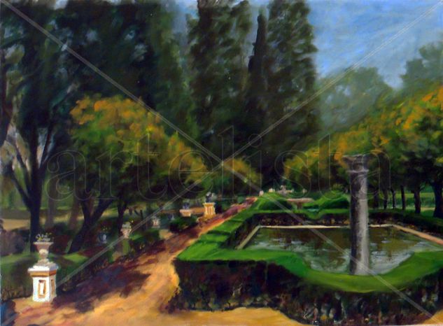 Jardines del Alcázar de Sevilla 4 Acrylic Panel Landscaping