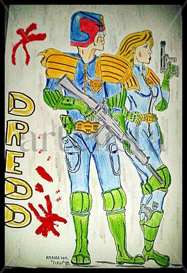 Juez Dredd. Tinta