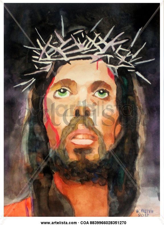 cristo y la corona de espinas
