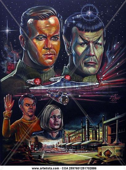 STAR TREK LA SERIE ORIGINAL; DONDE NINGÚN HOMBRE HA LLEGADO ANTERIORMENTE  (Versión Inédita) Mixed Media