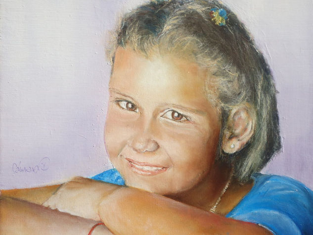 SUSANA Oil Canvas Portrait