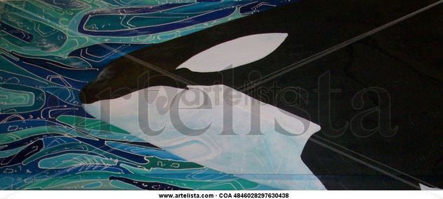 Orca Acrylic Panel Animals