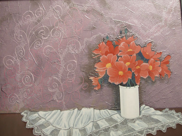 El florero de la abuela Others Panel Still Life Paintings