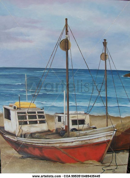 Barcos en la playa
