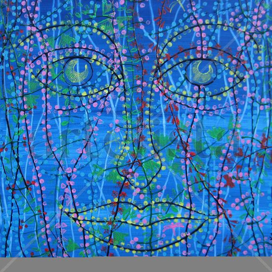 rostro4 Mixed media Textile Others