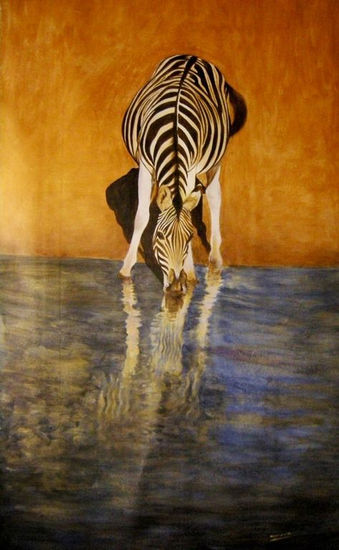 savanne africaine Oil Canvas Animals