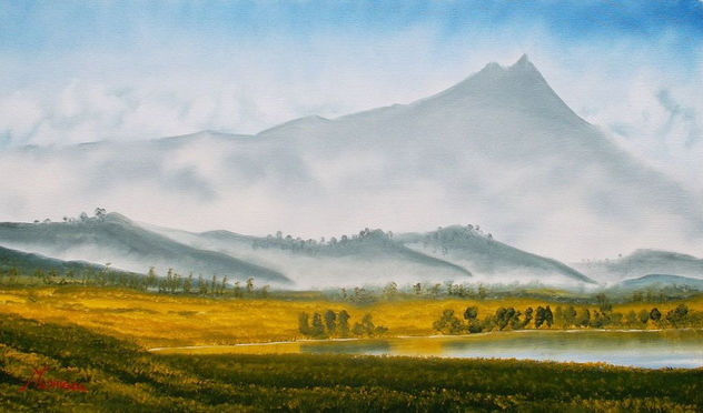 Picos en la niebla