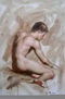 OIL PAINTING MALE NUDE#12