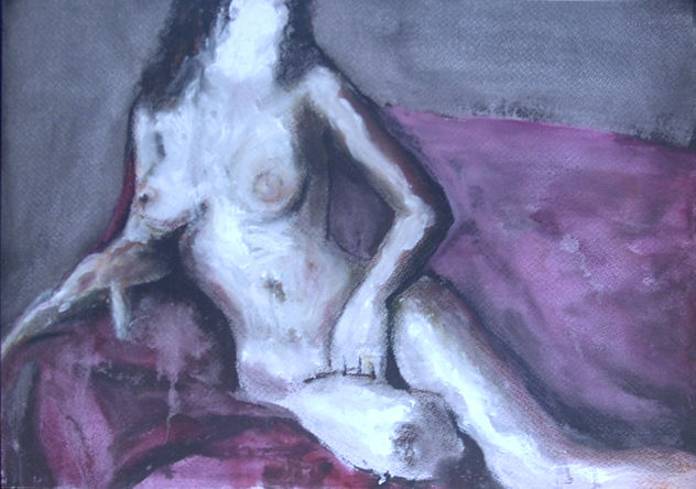 MUJER RECOSTADA