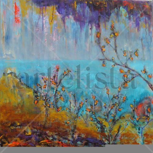 Serbal de Cazadores Mixed media Canvas Landscaping