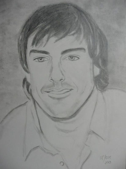 Fernando Alonso Pencil