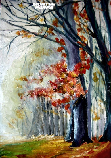 CAMINO DE OTOÑO Oil Canvas Landscaping