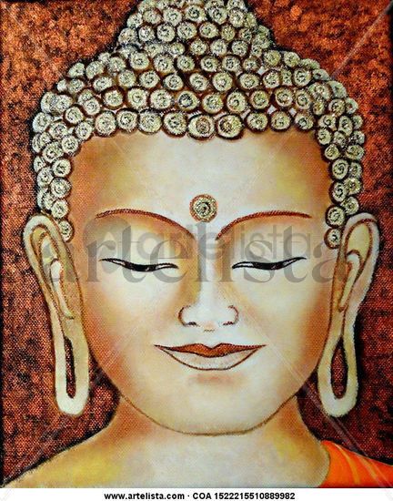 BUDHA-4 Acrylic Canvas Others