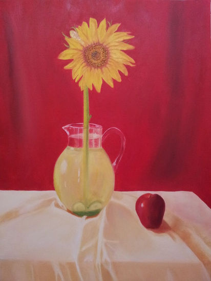 Flor del Limon Oil Canvas Still Life Paintings