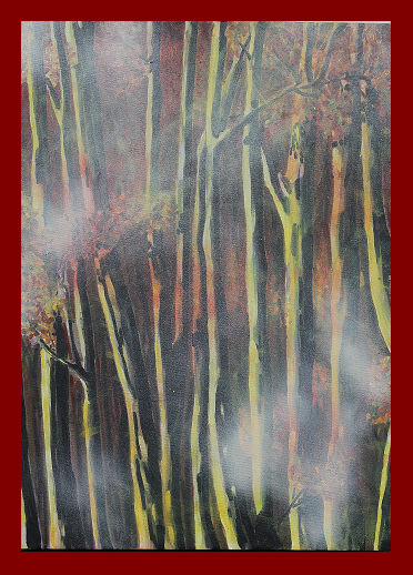 BOSQUE Mixed media Canvas Landscaping