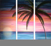 atardecer tropical