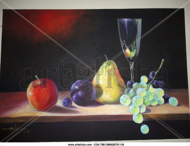 pintura sobre lienso