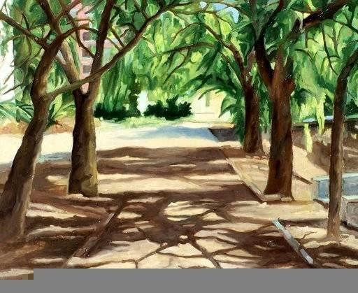 PAISAJE., PARQUE BOLA AZUL.