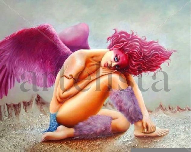 USE, PRINCESA LUNAR Oil Canvas Nude Paintings