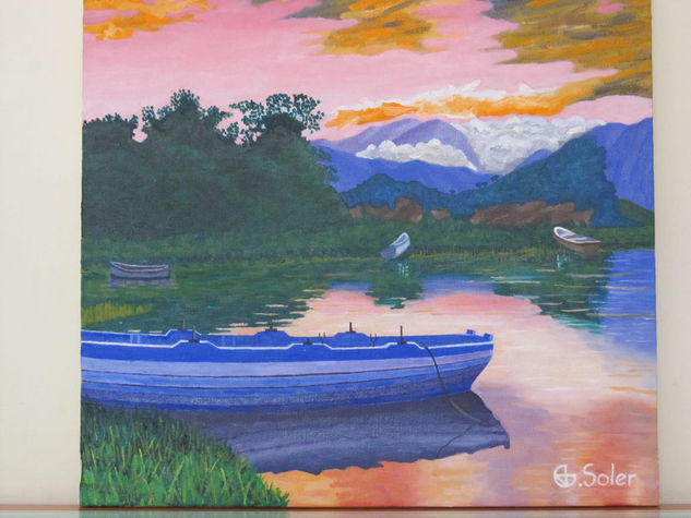 Lago Oil Canvas Landscaping