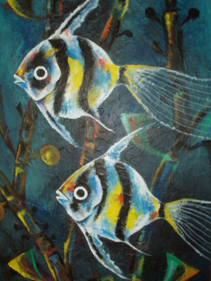 PECES DE IRLANDESA Acrylic Canvas Animals