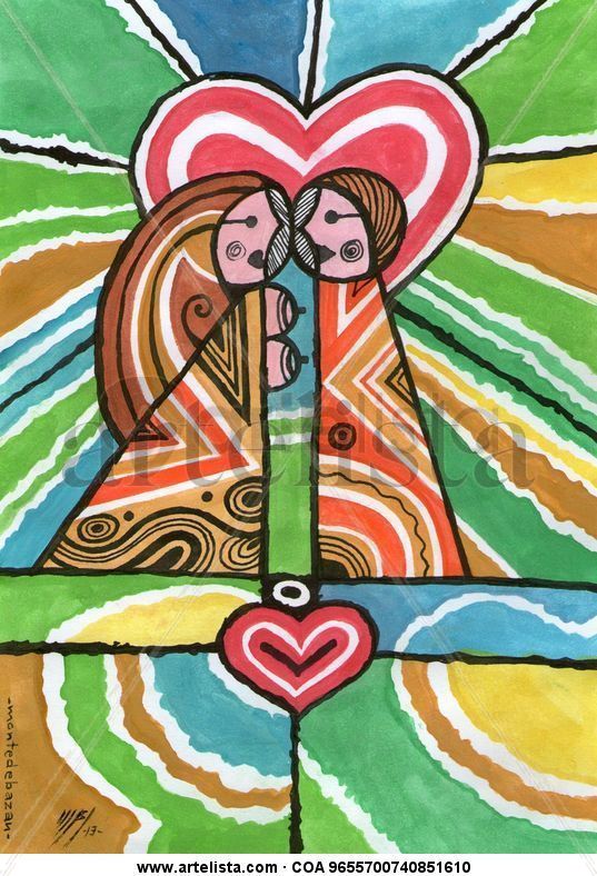 2 corazones unidos