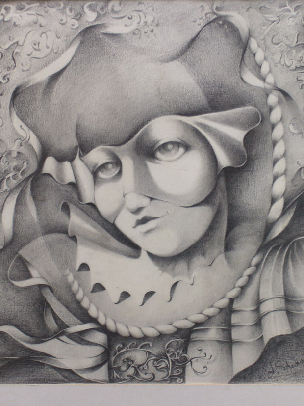 la dama en el espejo