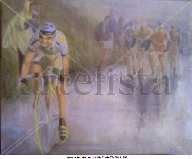 CAMINO DE LA GLORIA Oil Canvas Sports