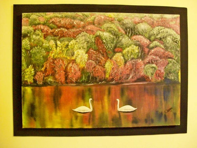 Cisnes Oil Canvas Landscaping