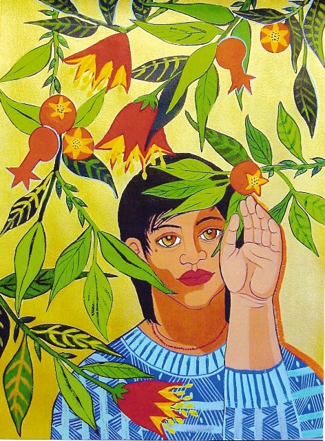 IT BRUSHED LOVE ALL OVER ME, THE POMEGRANATE TREE, 2004