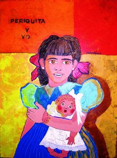 PERIQUITA AND I,  2006 Acrílico Tela Retrato