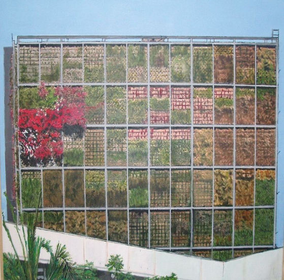 Jardín Vertical Acrylic Canvas Landscaping