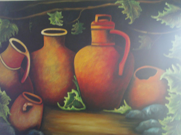 tinajas Acrylic Canvas Still Life Paintings