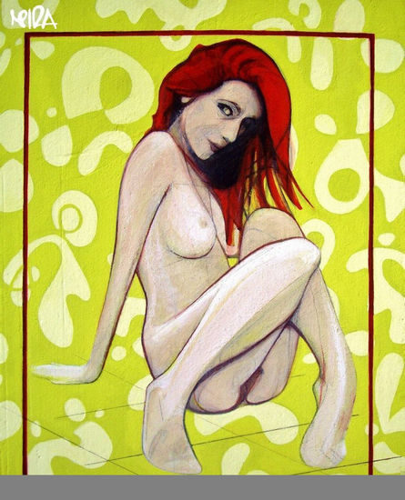 Ariel nubolada Acrylic Panel Portrait