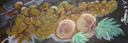 Uvas y duraznos