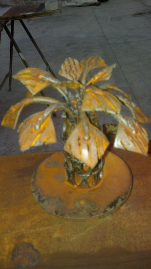 la palmera Metal Figurativa