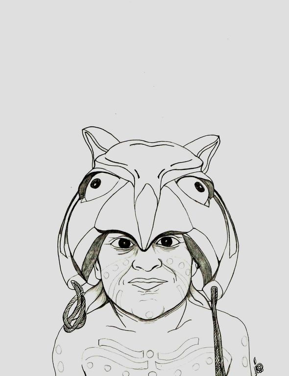 MASCARON BUHO
