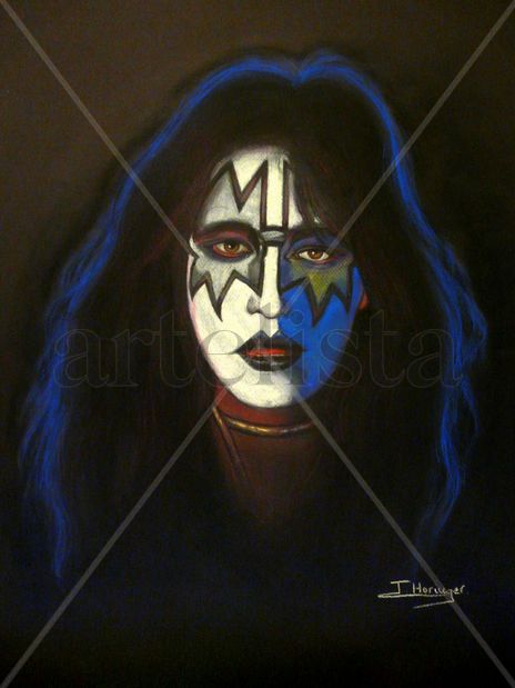 Retrato Ace Frehley...