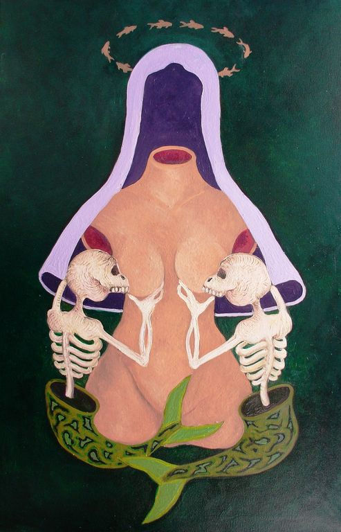 VIRGEN DE LOS FETICHES -PATRONA DE LOS ARTISTAS PLASTICOS