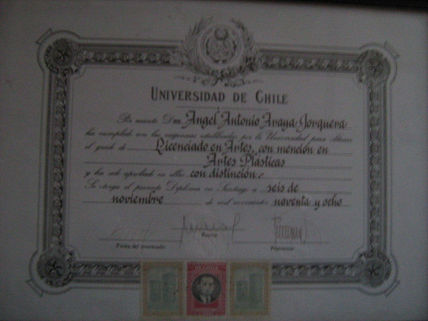 Licenciado en artes...