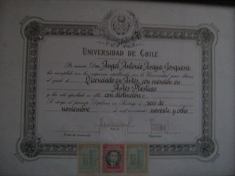 Licenciado en artes...