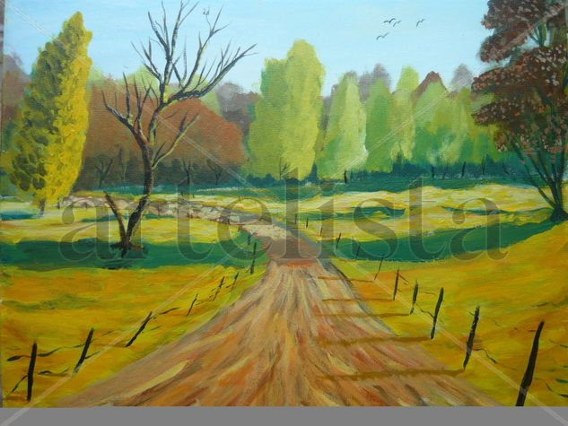 camino Acrylic Canvas Landscaping